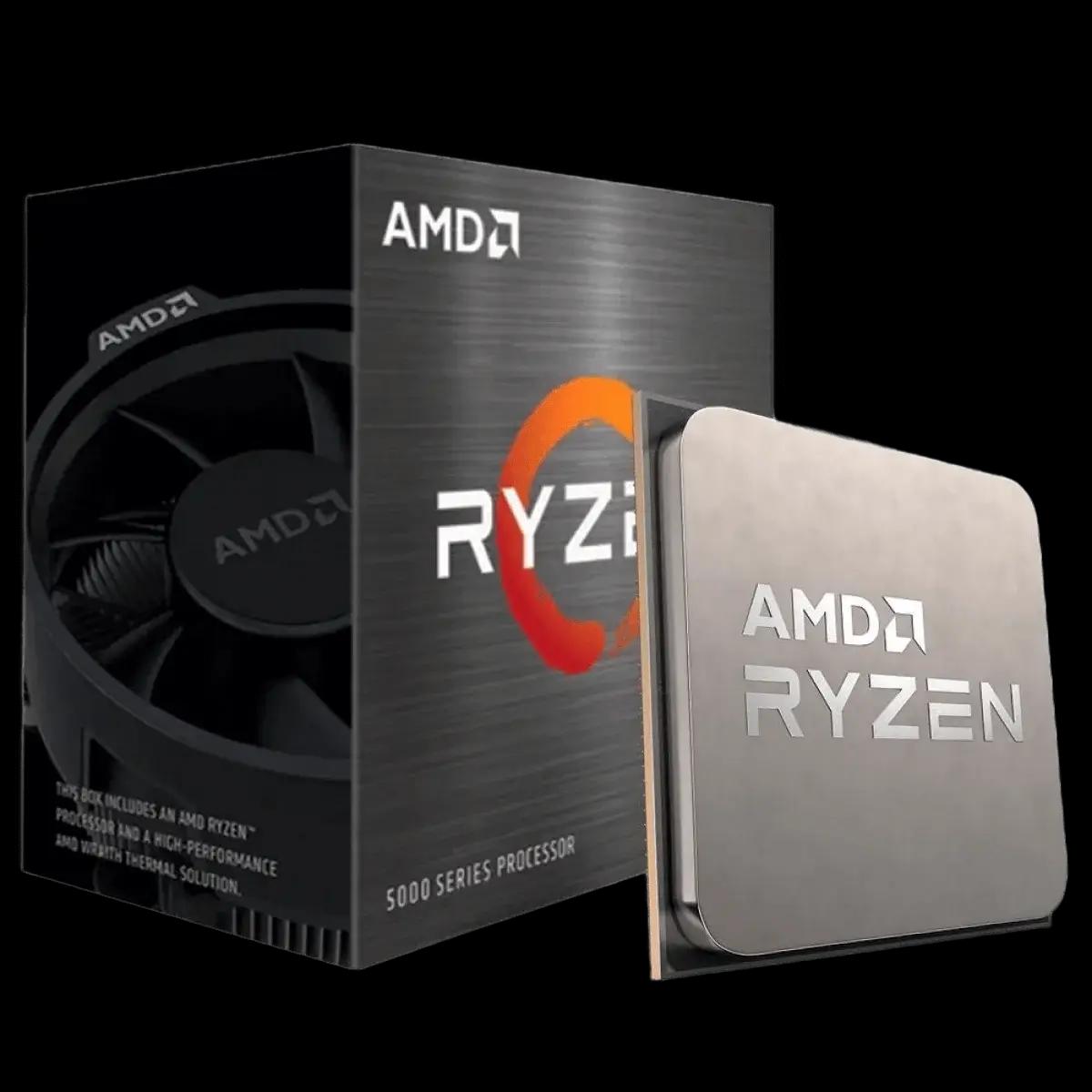 AMD Ryzen 5 5600 3.5GHz (4.4GHz Turbo), 6-Cores 12-Threads, Cooler Wraith Stealth, AM4